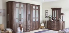 Tuscany Dark Walnut Bedroom