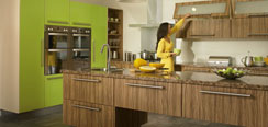 Duleek Olivewood and Lime Green High Gloss